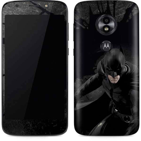DC Comics Batman The Dark Knight Action pose Moto E5 Play Skin